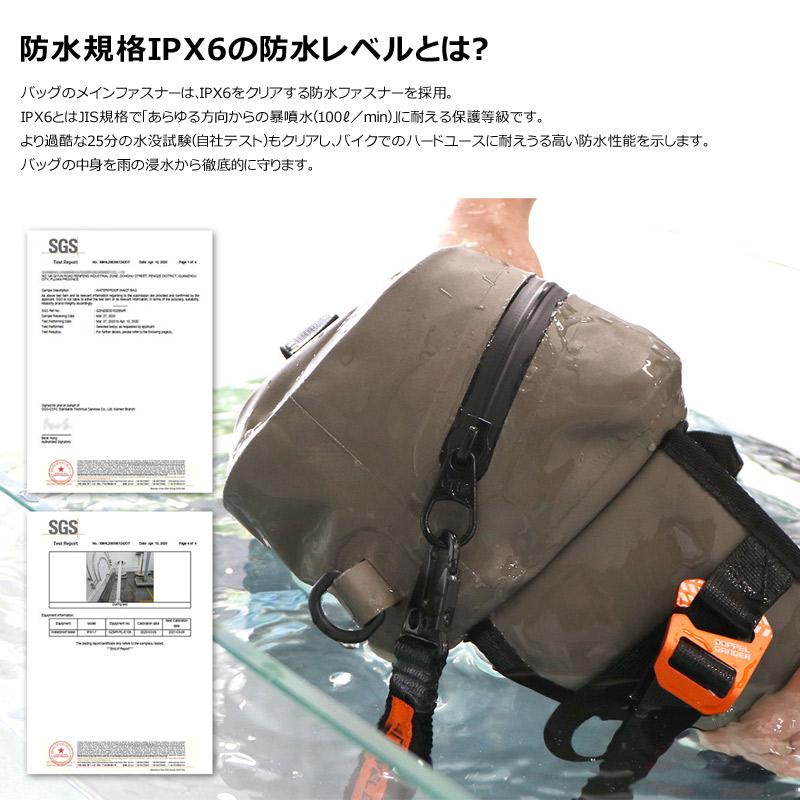 ドッペルギャンガー（DOPPELGANGER） ターポリンウエストバッグ