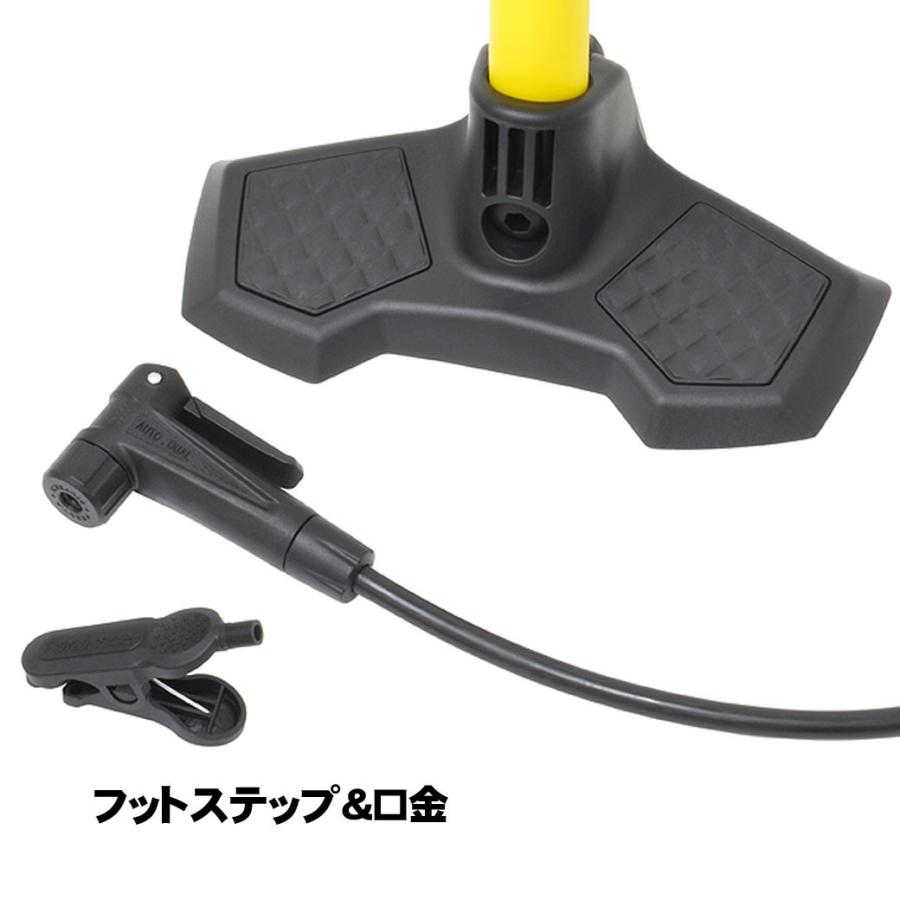 Panaracer パナレーサー ゲージ付フロアポンプ BFP-PGAB2-LH BFP-PGAB2-LH 自転車ポンプ 空気入れ｜kyuzo-shop｜06