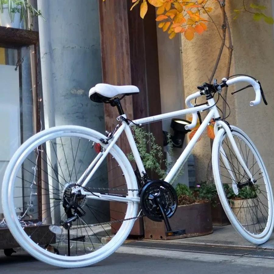 ロードバイク 700C 21段 変速 Raychell レイチェル Grandir Sensitive