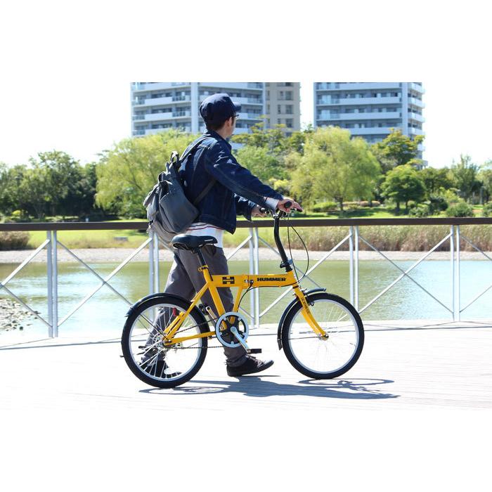 HUMMER（ハマー） HUMMER MG-HM20L 折りたたみ自転車 街乗り自転車 20