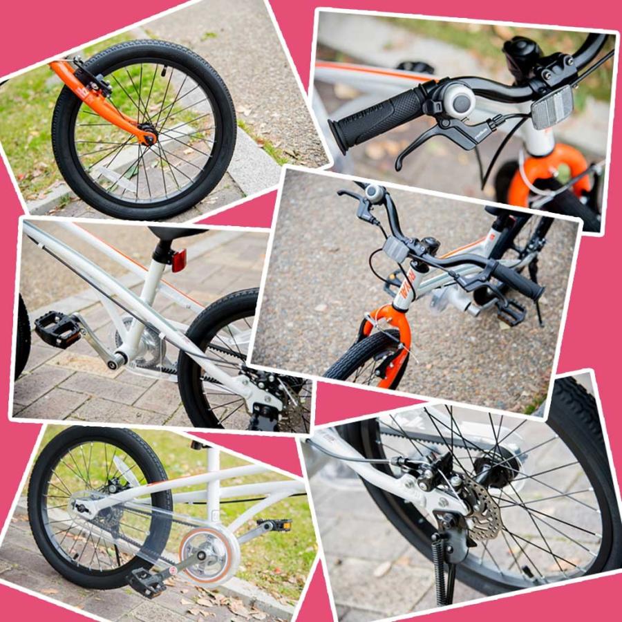 オオトモ 子供用自転車 14インチ 補助輪 付き 軽量 アルミ 自転車 本体