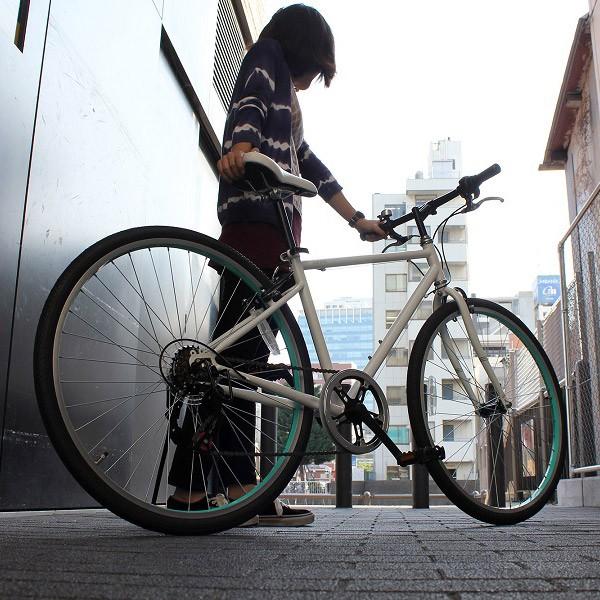 TOPONE（トップワン） クロスバイク 26インチ 6段 変速 付き 自転車