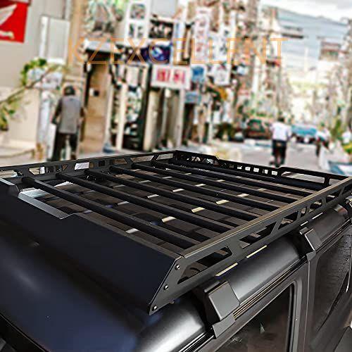 スズキジムニー ルーフキャリア ジムニーJB64 シエラJB74 ルーフレール ルーフボックス 軽量 ブラック 