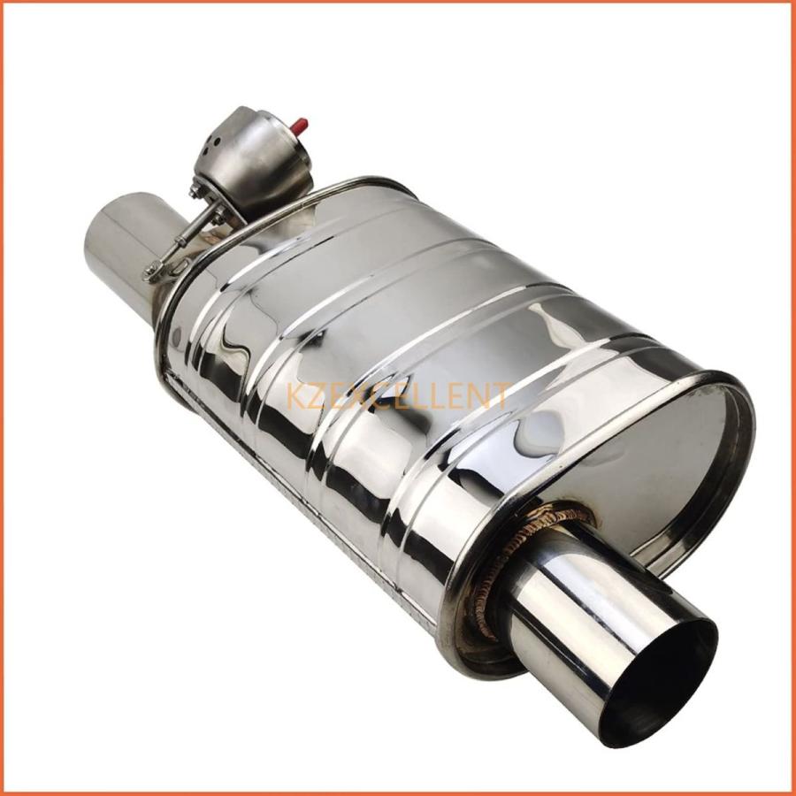 吸気 排気系 お買い物マラソン限定 マフラーカッター 身体のサイレンサーのステンレスマフラーのチップシステムの真空バルブの排気管 テールスロート 色 Right 51mm 5hundxcwjo Www Kbdav Ac In