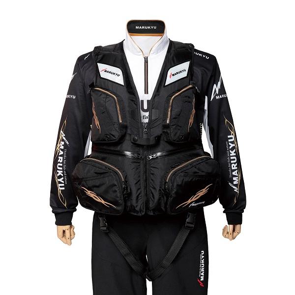 マルキュー PFD03 L2 ブラック レッド S-M L-LL フィッシング マルキュー PFD03 L2 ブラック レッド S-M L-LL フィッシング