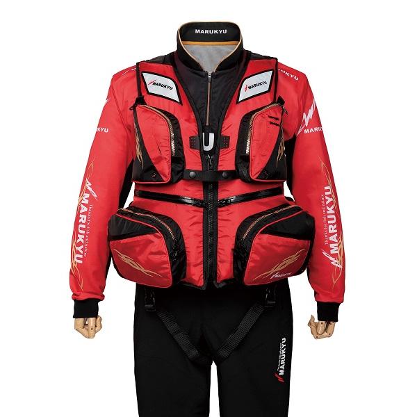 マルキュー PFD03 L2 ブラック レッド S-M L-LL フィッシング マルキュー PFD03 L2 ブラック レッド S-M L-LL フィッシング