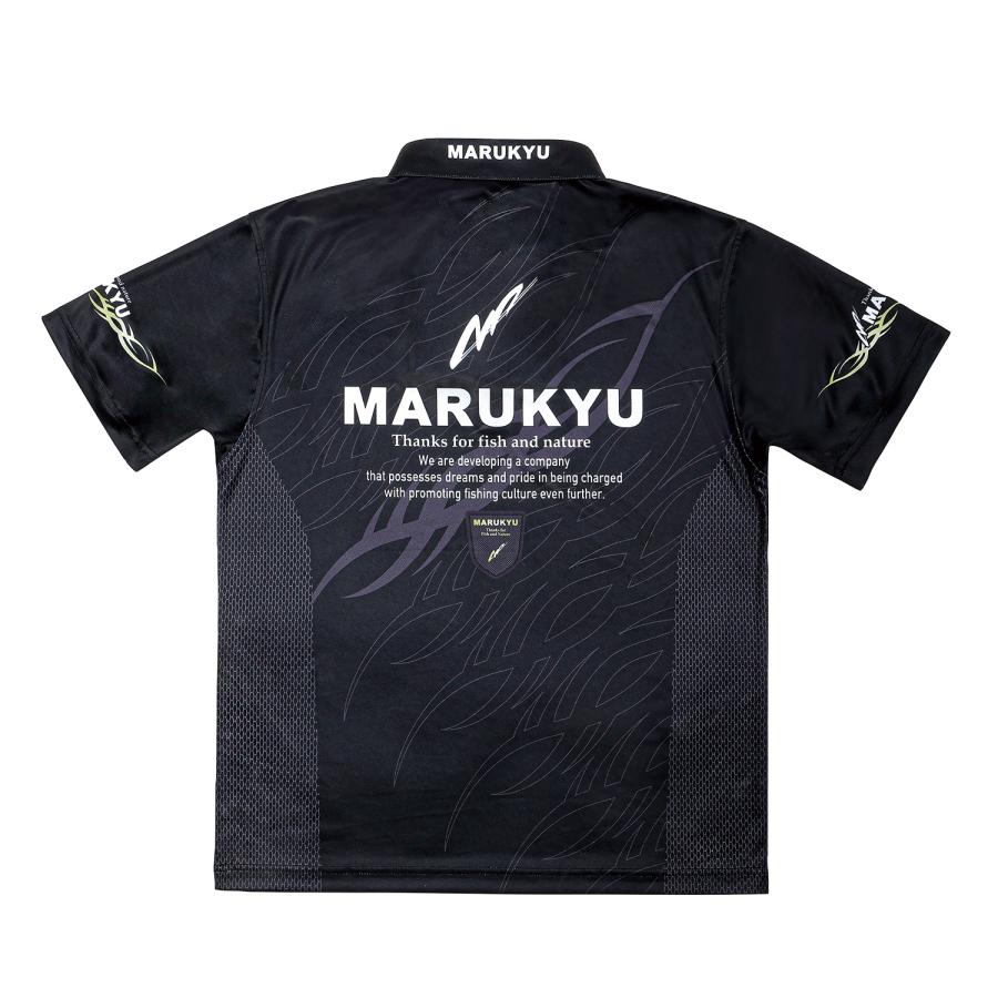 MARUKYU マルキュー フィッシングウェア シャツ Tシャツ 釣り着 マルキユージップアップシャツTR-01(2色) | つれるエサづくり
