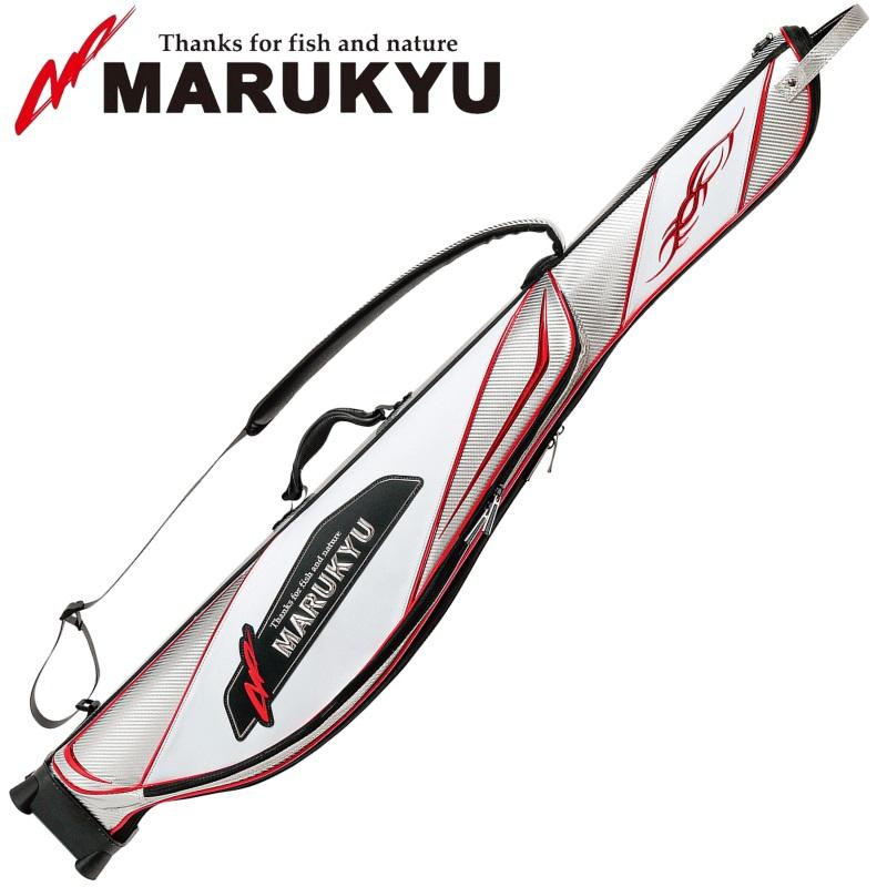 マルキュー（MARUKYU） パワーロッドケース TR-01 ホワイト/レッド