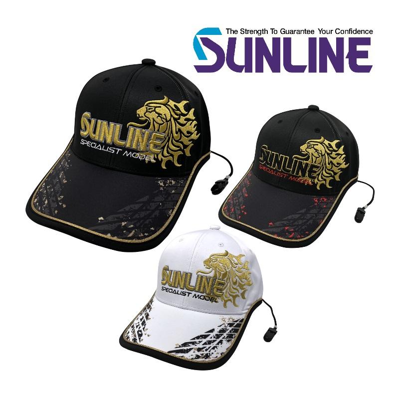 サンライン（SUNLINE） ツアーキャップX ブラック ゴールド レッド
