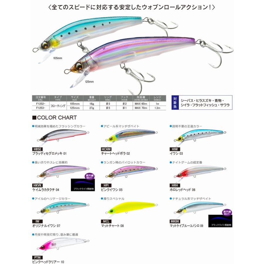 DUEL（デュエル） DUEL 105F 18g アイルマグネット TG ミノー