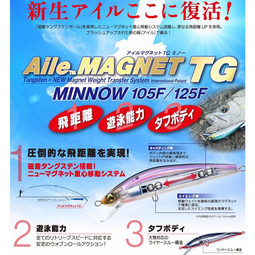 DUEL 125F 27g アイルマグネット TG ミノー タングステン デュエル ヨーヅリ フローティング シーバス ソルトミノー ルアー F1253 (2024年 新製品)｜kzshopping｜13