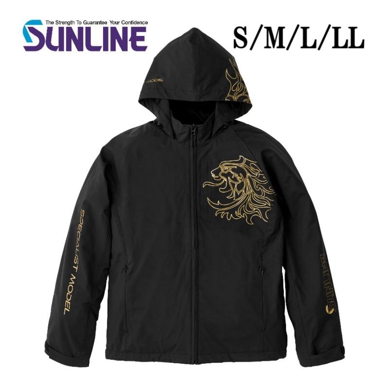 サンライン（SUNLINE） ライトシェルジャケット S M L LL ブラック SUW