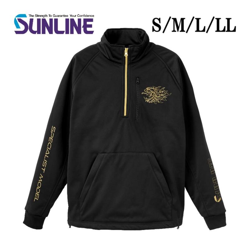SUNLINE フリース ボアジャケット LLサイズ ブラック フィッシング