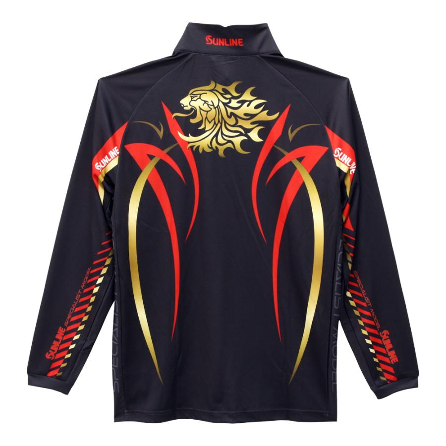 サンライン PRO DRY プロ ドライシャツ(長袖) S M L LL ブラック