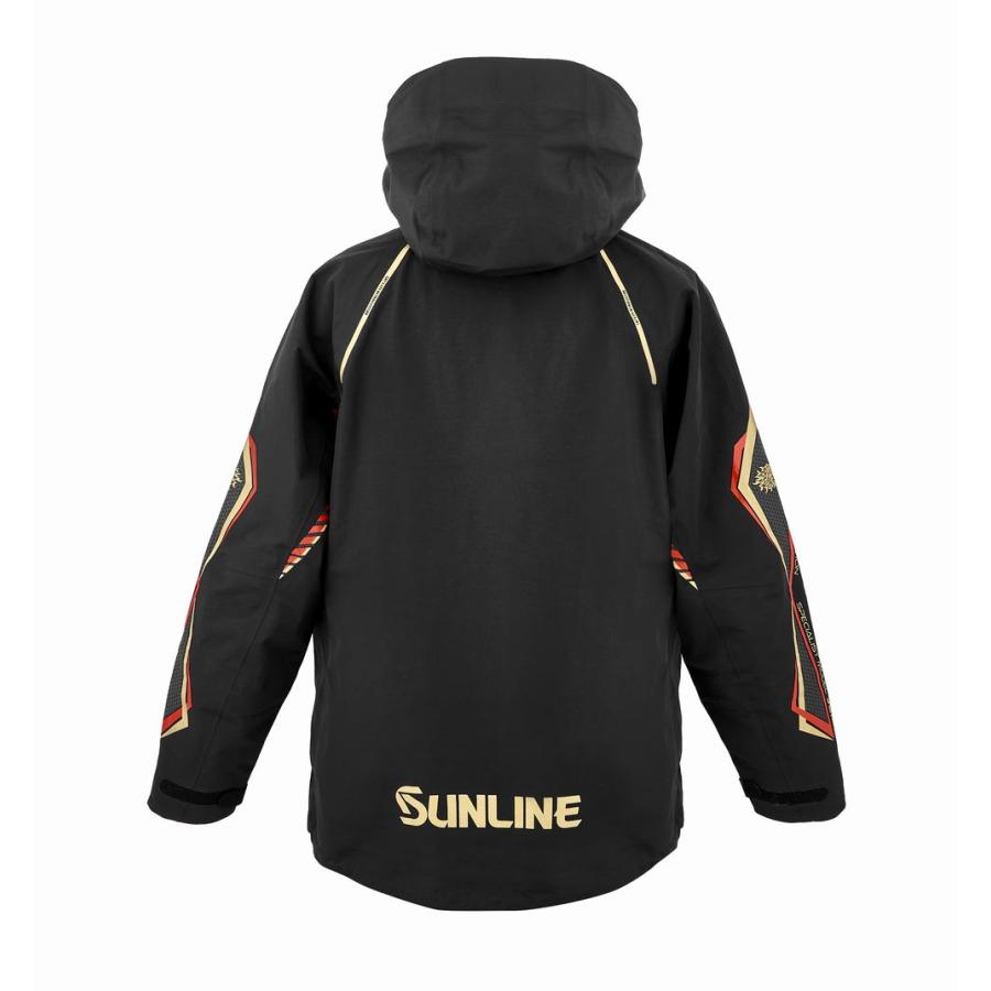 サンライン オールウェザースーツ S M L LL ブラック SUW-25901