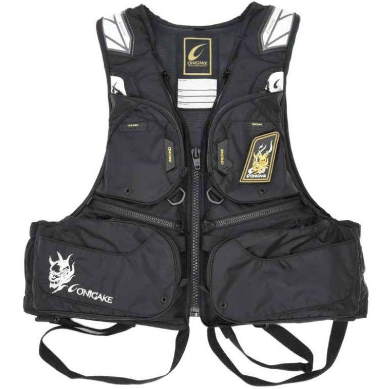 Hayabusa 鬼掛 ライフジャケット L2‐I (M L XL) YT321G ブラック Hayabusa 鬼掛 ライフジャケット L2‐I (M L XL) YT321G ブラック