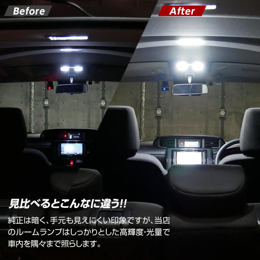 信玄 N BOX JF3 JF4 LED ルームランプ クリアカバー セット クリスタル