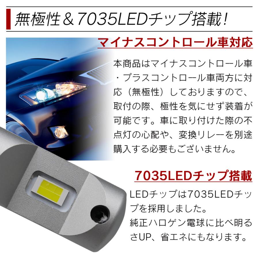 【10%OFF!】 ウェイク H16 ライムイエロー ホワイト 2カラー カラーチェンジ LED 一体型 フォグランプ 2灯合計3700LM H16｜l-c｜05