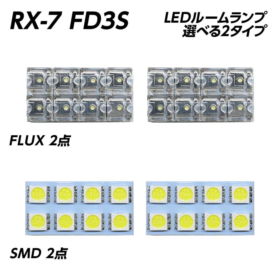 信玄 5%OFF値下げ RX-7 FD3S LED ルームランプ FLUX SMD 選択 2点