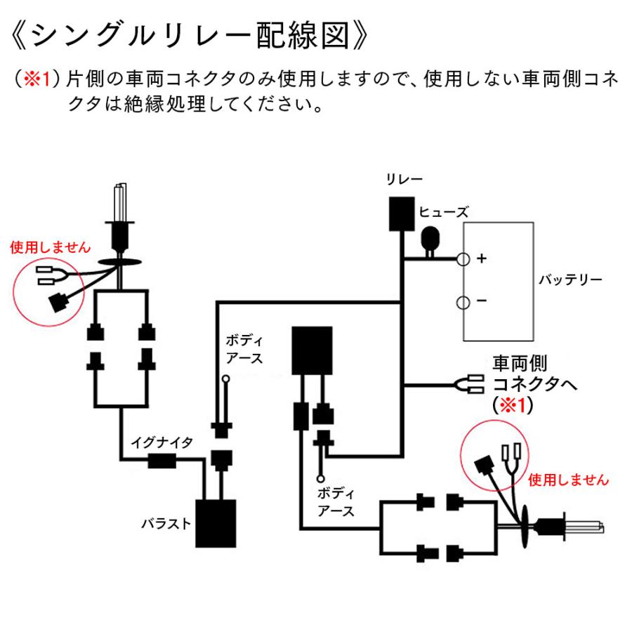 5％OFFcp有  リレー HID リレーハーネス 電源安定性強化リレーハーネスキット 【モデル信玄】 | 信玄 | 07