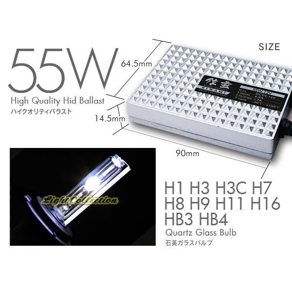 【15%OFF!】 信玄 HID シングル H1 H3 H3C H4 H7 H8 H9 H11 H16 HB3 HB4 55W 12V キット HIDキット 極 KIWAMI｜l-c｜09