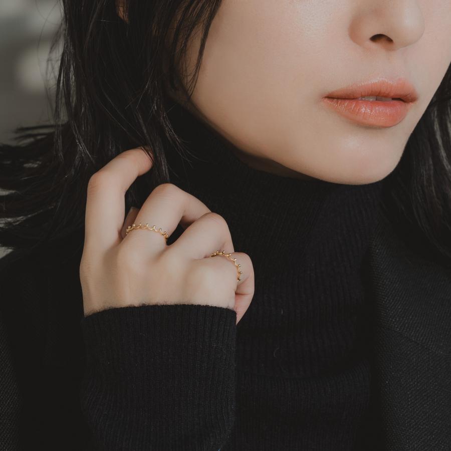 Jewel closet by L&Co. K18 18金 リング イエローゴールド レディース