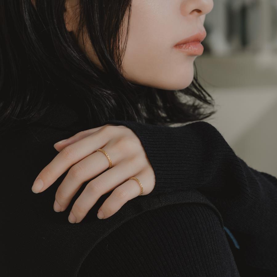 Jewel closet by L&Co. K18 18金 リング イエローゴールド レディース