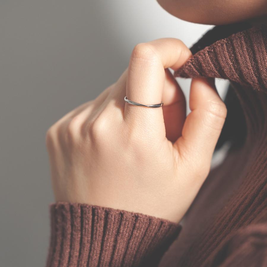 Pt900 シンプルリング Jewelry i（ジュエリーアイ） 平打ち リング 3mm幅 プラチナ 指輪