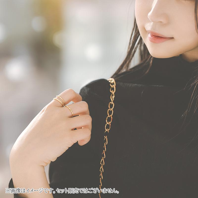 指輪 18金 K18 30代 40代 50代 シンプル リング レディース メンズ ユニセックス 地金 ゴールド L&Co.（エルアンドコー）の画像