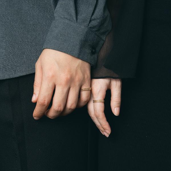 Jewel closet by L&Co. K18 18金 リング ビスマルク チェーンリング