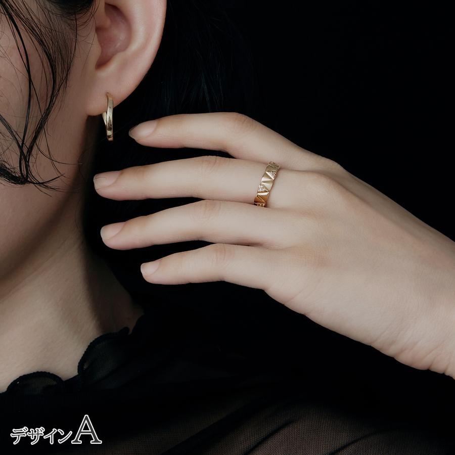 現行品　Jewel closet by L&Co. K10YGダイヤモンドリング Jewel closet by L&Co. 指輪 リング K10 カラーストーンリング