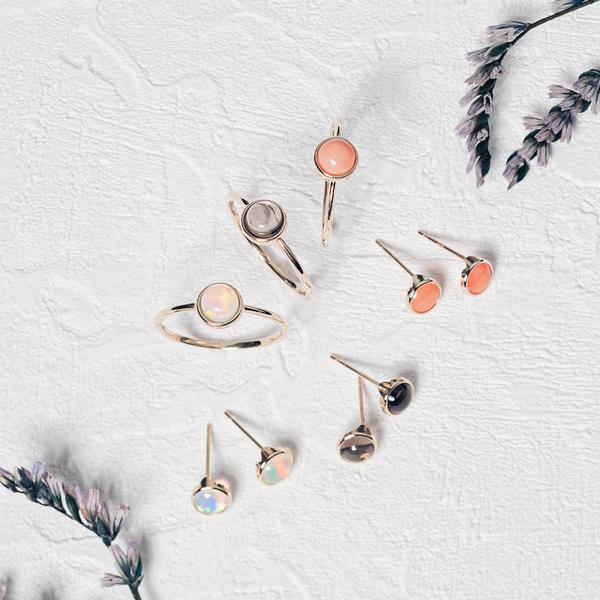 Jewel closet by L&Co. リング 指輪 レディース オパール サンゴ 