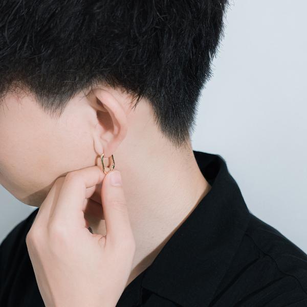 Jewel closet by L&Co. ピアス メンズ レディース フープ つけっぱなし