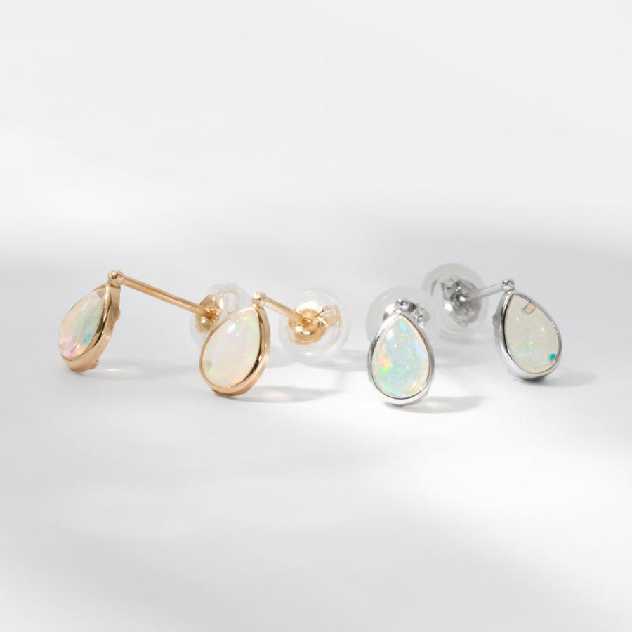 Jewel closet by L&Co. ピアス レディース メンズ オパール ドロップ