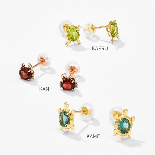 Jewel closet by L&Co. 蟹 ピアス カニ かに レディース ラッキー