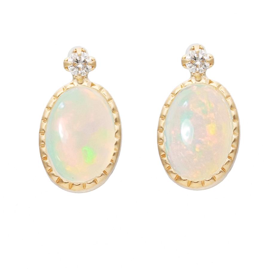 Jewel closet by L&Co. オパールピアス ※ ミキティ様専門 Jewel closet