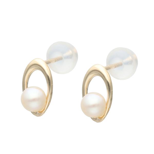 Jewel closet by L&Co. ピアス レディース 真珠 淡水パール 楕円形