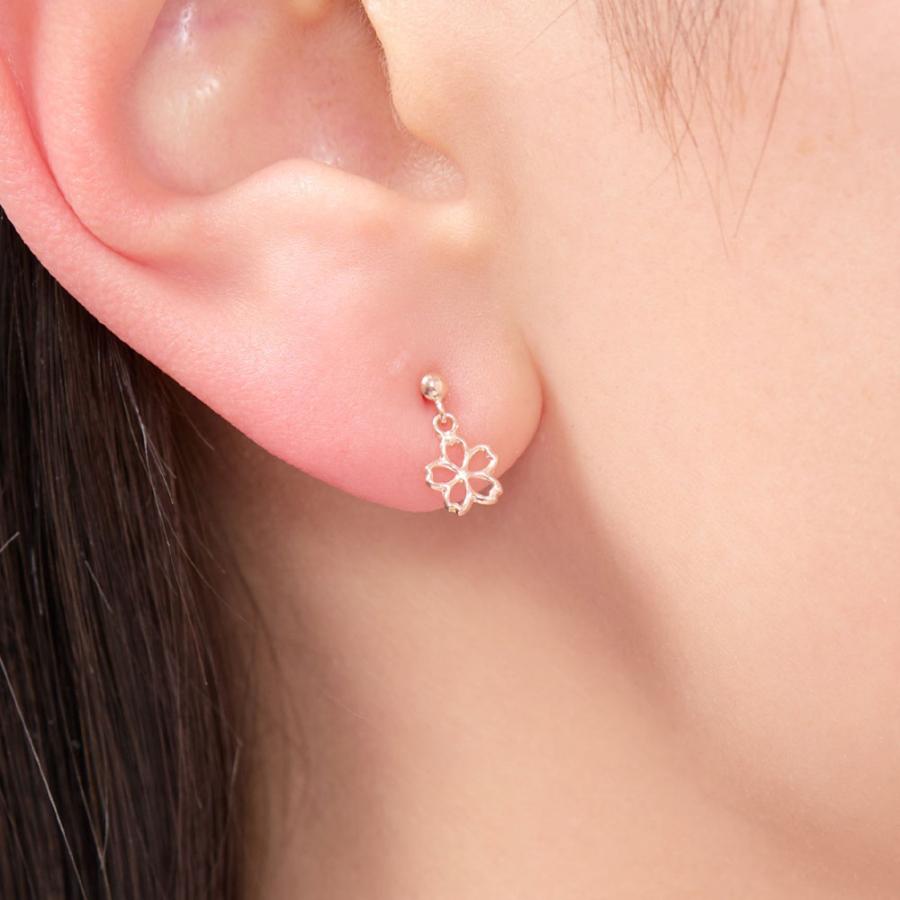 Jewel closet by L&Co. ピアス レディース 10金 K10 地金 ピンク Jewel closet by L&Co. ピアス レディース 10金 K10 地金 ピンク