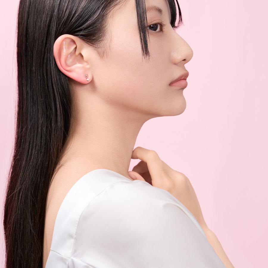 Jewel closet by L&Co. ピアス レディース 10金 K10 ローズ Jewel closet by L&Co. ピアス レディース 10金 K10 ローズ