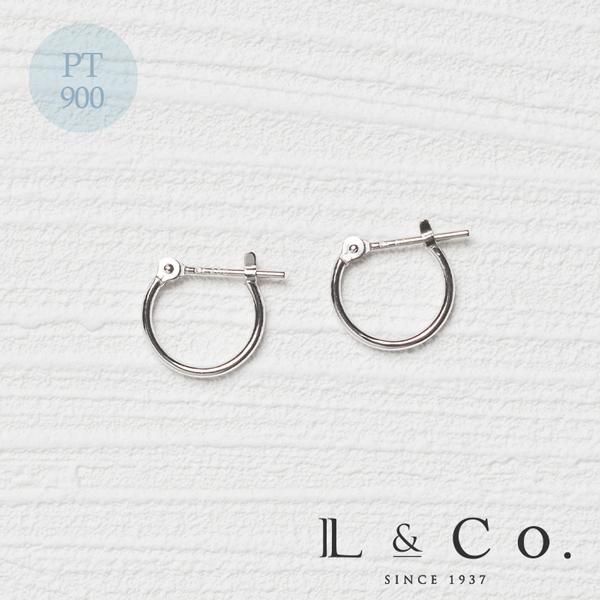 Jewel closet by L&Co. Pt900 フープピアス Jewel closet by L&Co. ピアス レディース メンズ フープ プラチナ