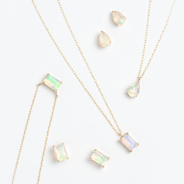 Jewel closet by L&Co. ピアス レディース メンズ オパール ドロップ