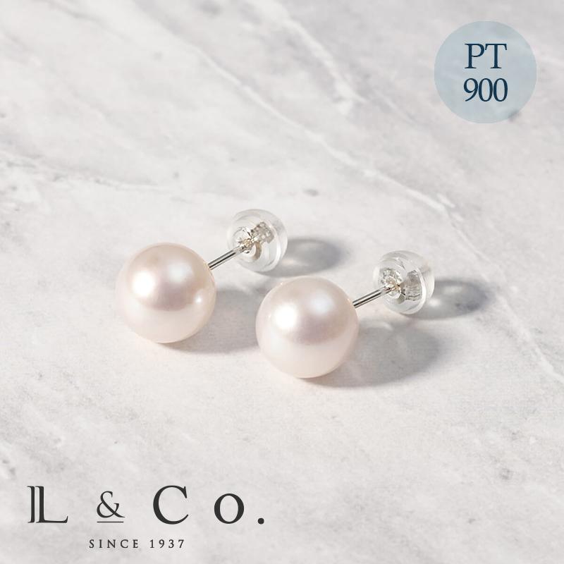 Jewel closet by L&Co. ピアス レディース パール アコヤ真珠 一粒 8mm 