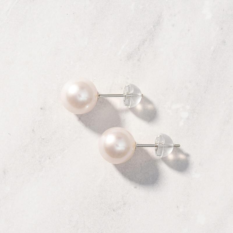 Jewel closet by L&Co. ピアス レディース パール アコヤ真珠 一粒 8mm 
