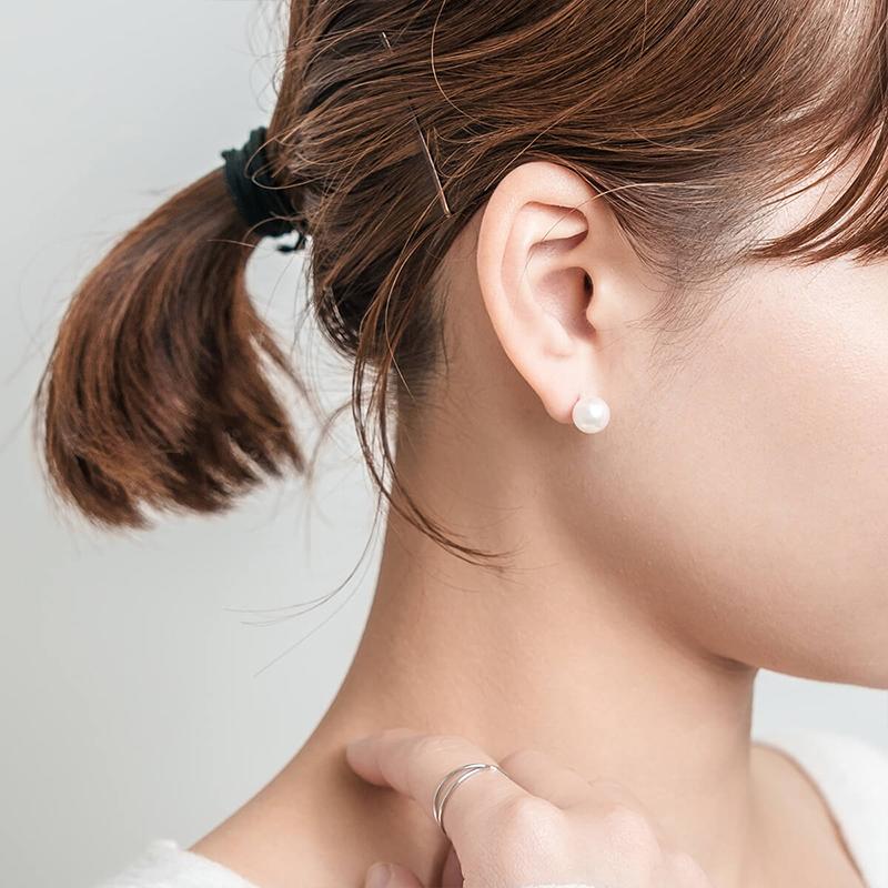 Jewel closet by L&Co. ピアス レディース パール アコヤ真珠 一粒 8mm 