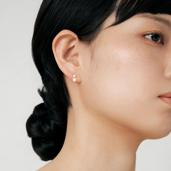 Jewel closet by L&Co. K10 ピアス 淡水パール パール 真珠 大人