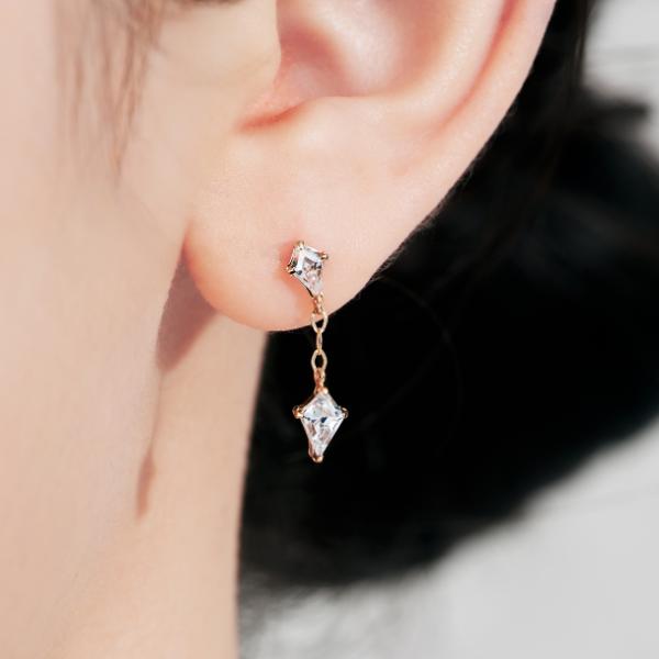 Jewel closet by L&Co. ピアス K10 10金 イエローゴールド カラー 