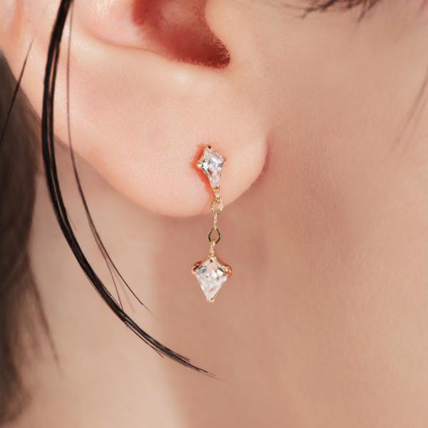 Jewel closet by L&Co. ピアス K10 10金 イエローゴールド カラー 