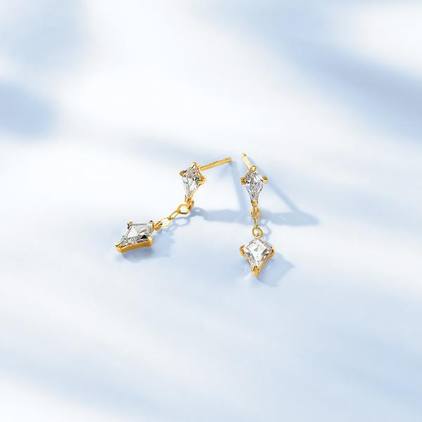 Jewel closet by L&Co. ピアス K10 10金 イエローゴールド カラー 