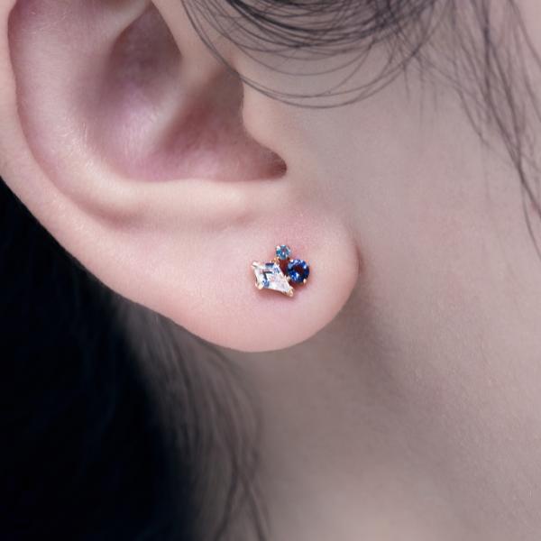 Jewel closet by L&Co. ピアス K10 10金 イエローゴールド カラー