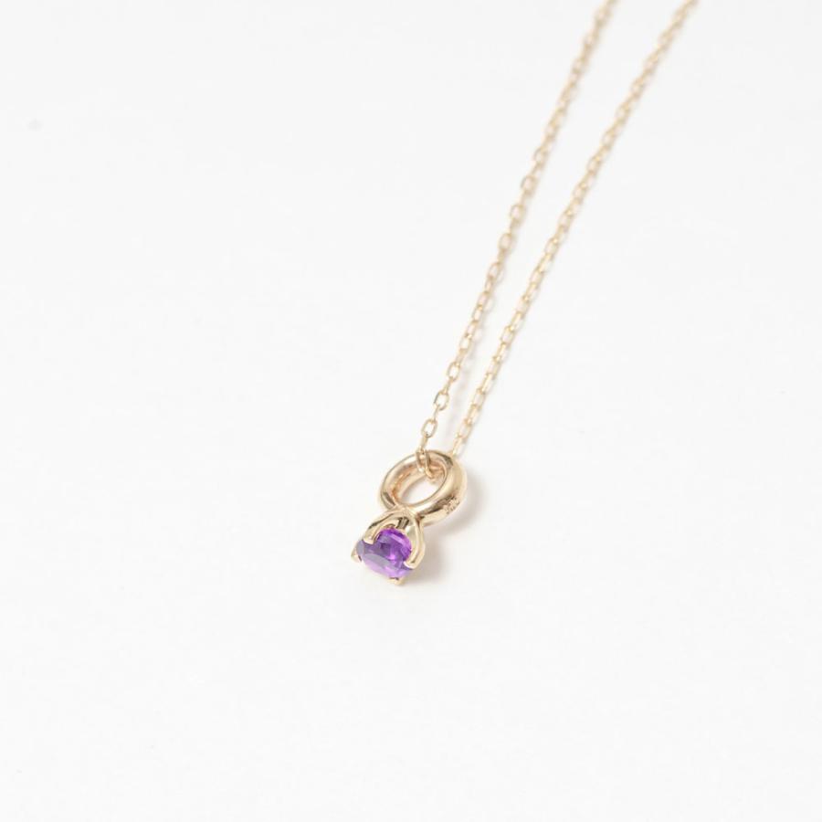 Jewel closet by L&Co. ベビーリング 誕生石 アメジスト 2月